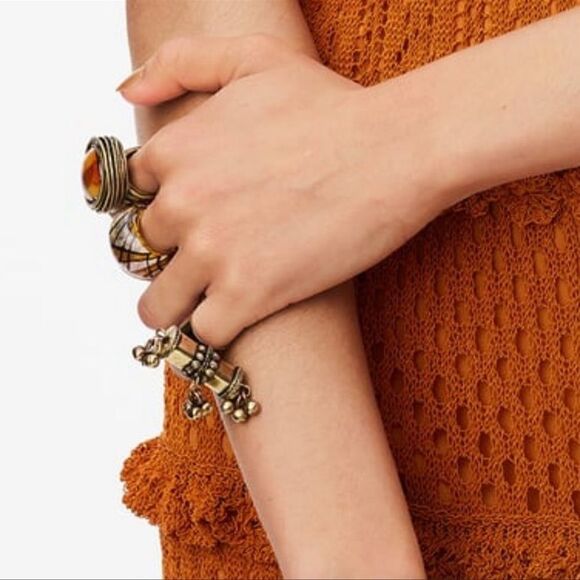 ZARA RECTANGULAR RING LIMITED EDITION - Picture 2 of 6